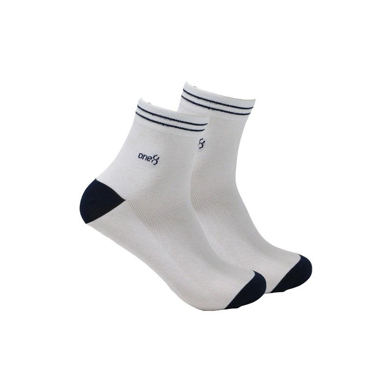 One8 Men Pack Of 2 Premium Cotton Ankle Length Socks