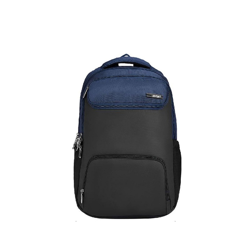 Safari Unisex Colourblocked Backpack With Anti-Theft