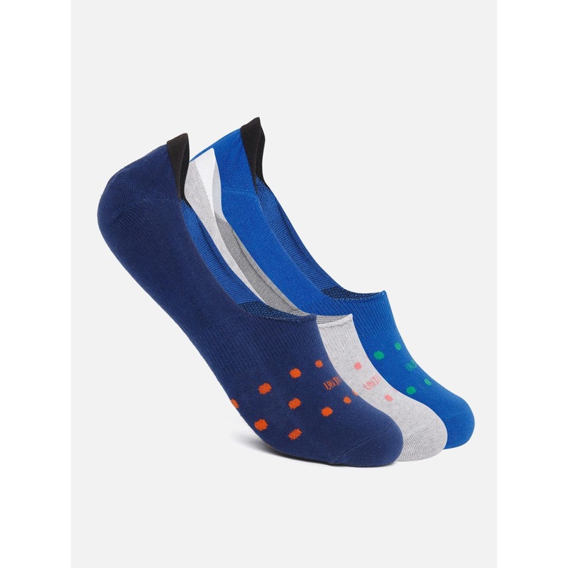 SPYKAR Men Pack of 3 No Show Socks