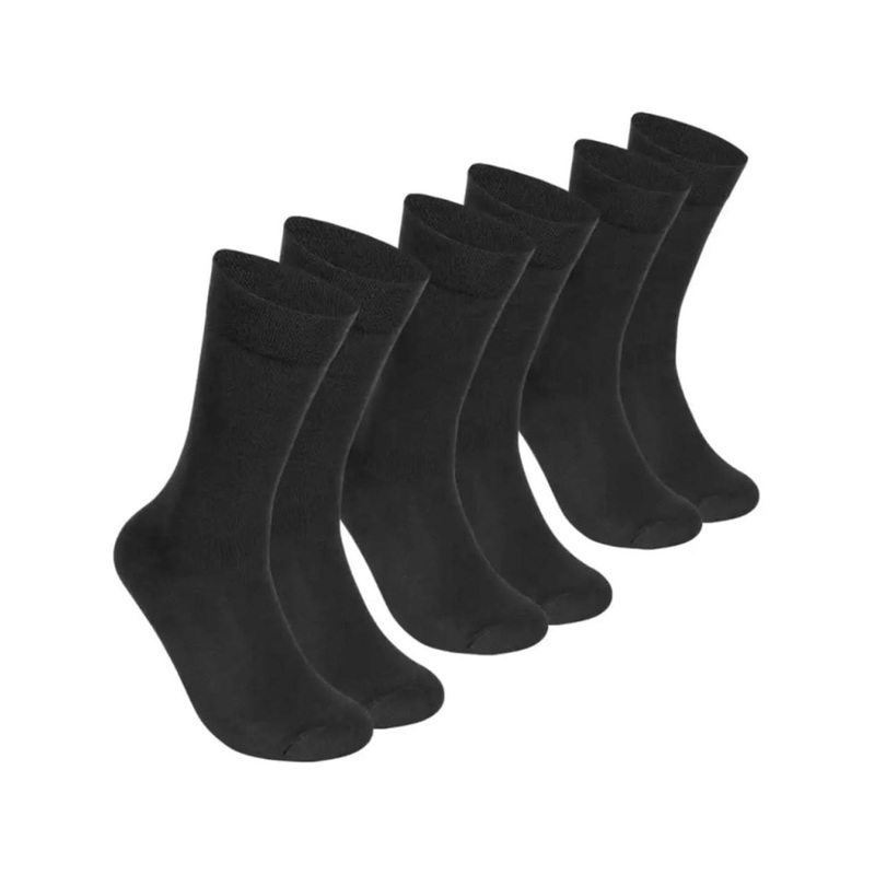 Akeeta Unisex Pack Of 3 Cotton Calf Length Socks