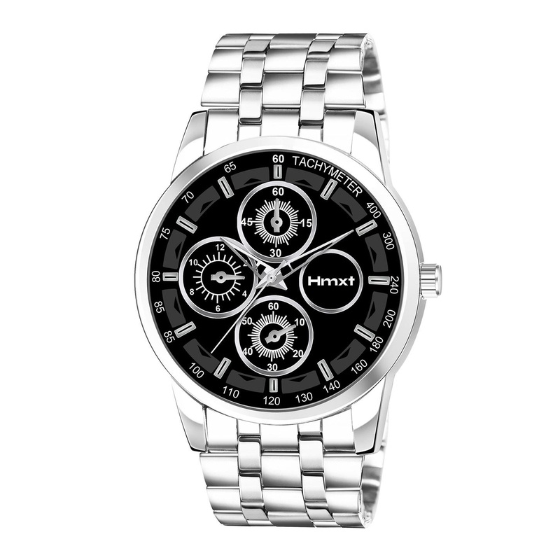 HMXT Men Dial & Stainless Steel Straps Analogue Watch HMXT-135