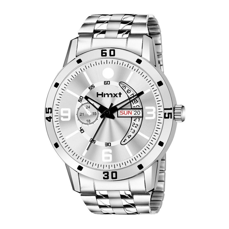 HMXT Men Dial & Stainless Steel Straps Analogue Watch HMXT-48
