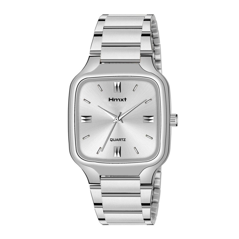 HMXT Men Dial & Stainless Steel Straps Reset Time Analogue Watch HMXT-87