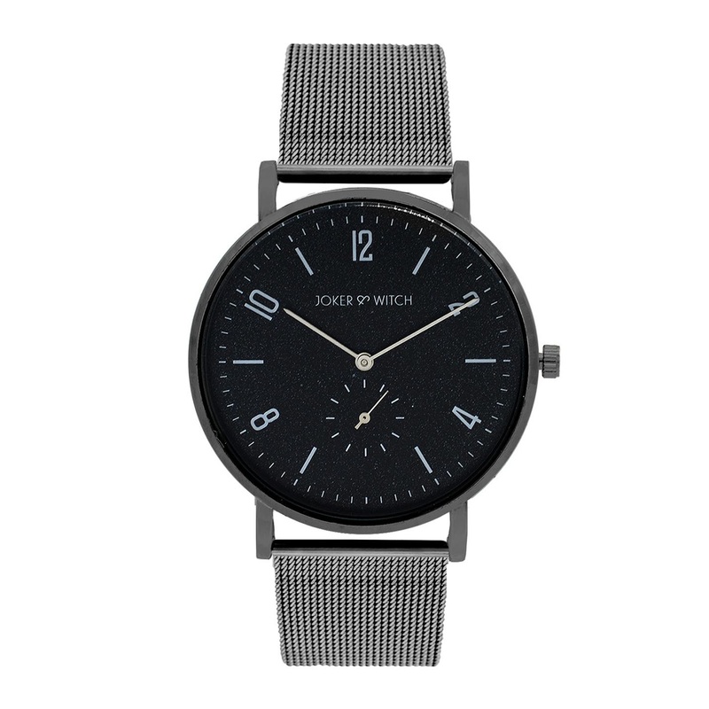 JOKER & WITCH Men Black Analogue Watch AMWW348