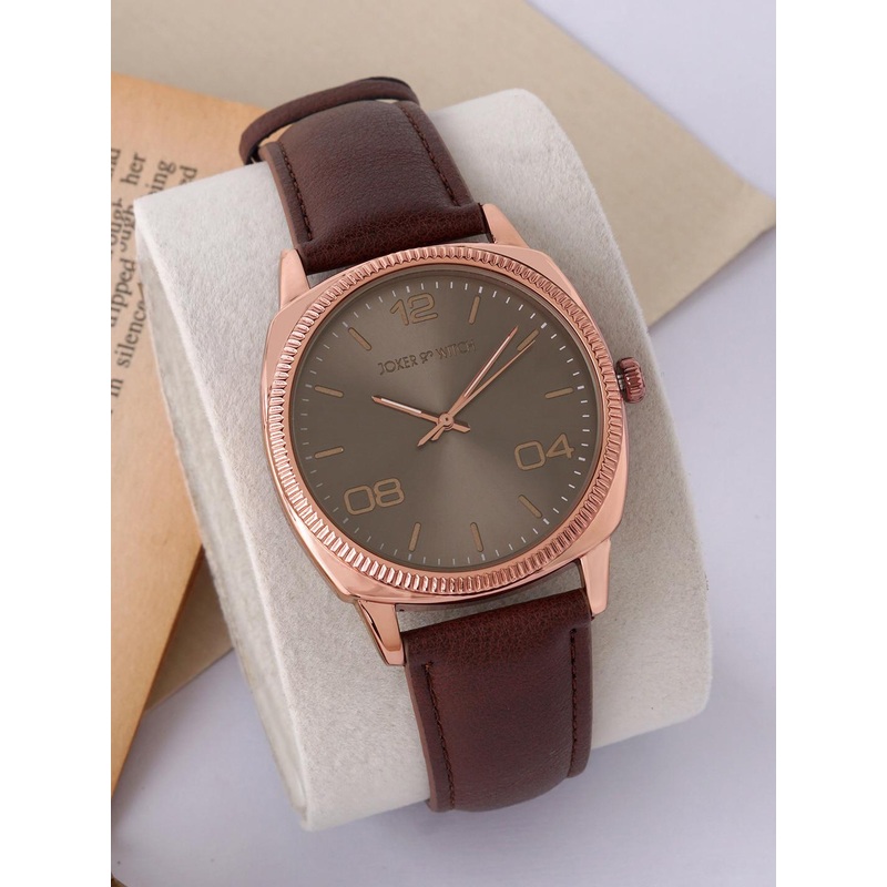 JOKER & WITCH Men Embellished Dial & Bracelet Style Straps Analogue Watch AMWW726