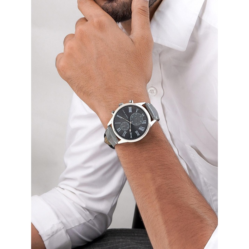 JOKER & WITCH Men Textured Straps Analogue Watch AMWW717