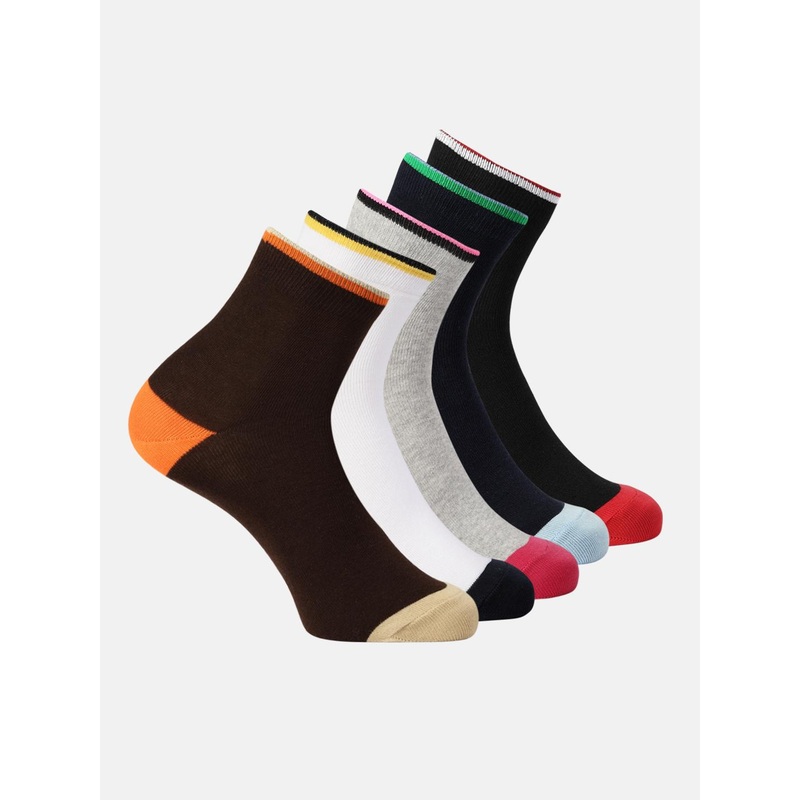 Mast & Harbour Men Set of 5 Above Ankle-Length Socks