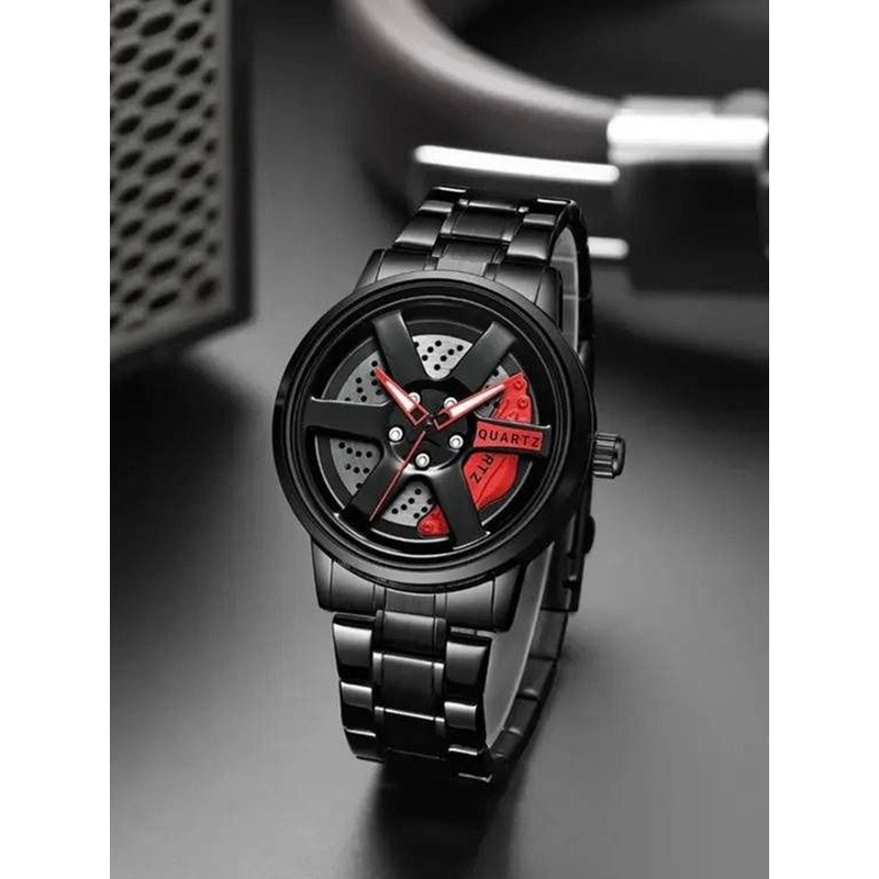 SELLORIA Patterned Dial Bracelet Style Straps Analogue Watch