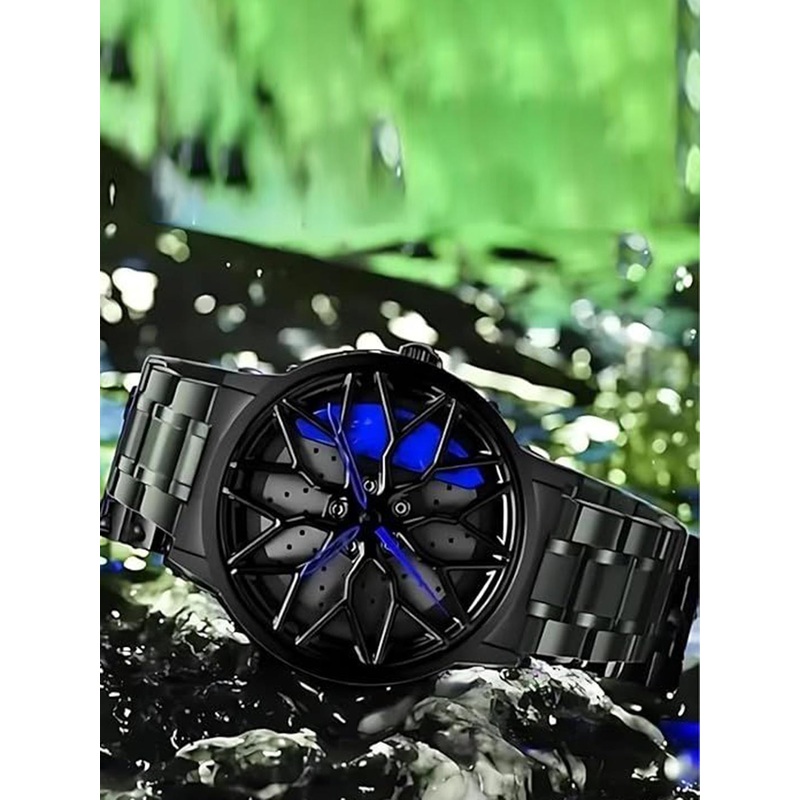 SWADESI STUFF Men Dial & Straps Analogue Watch ROTATE 005 BLUE 18