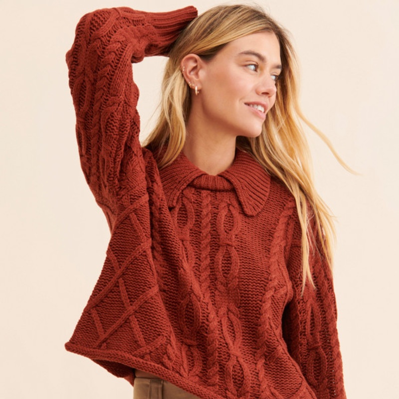 Bourieux Collared Pullover