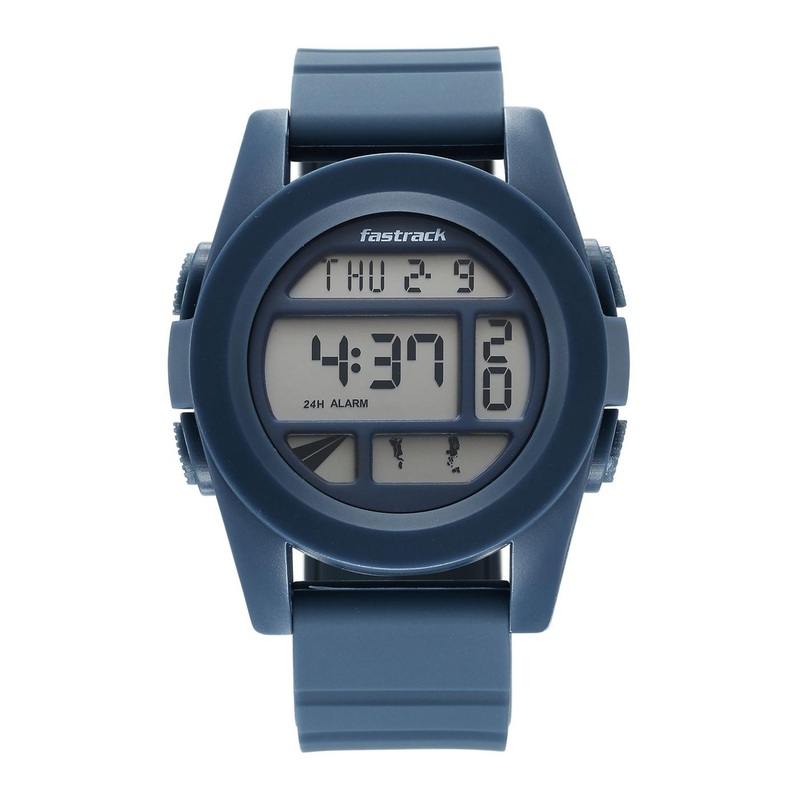 Fastrack Street Style Men Embellished Dial & Straps Digital Watch 38120PP03