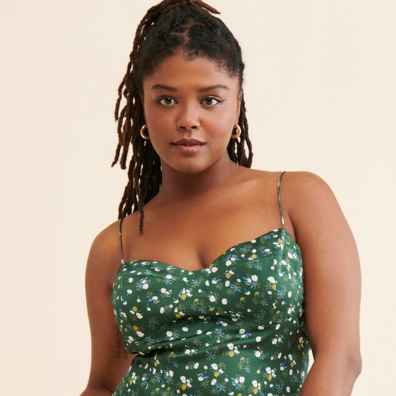 Genevieve Satin Corset Top