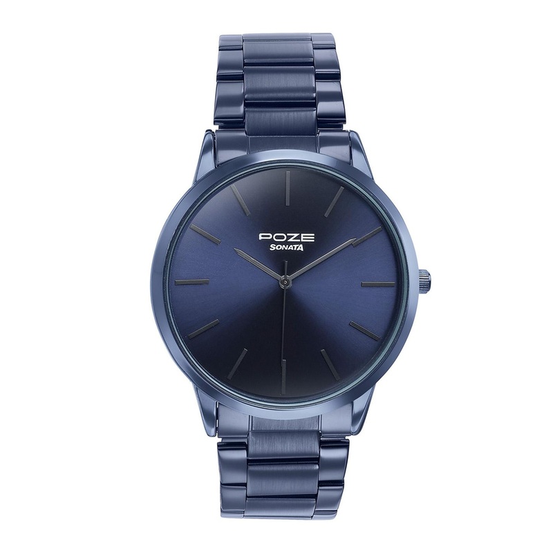 Sonata Men Dial & Straps Analogue Watch SP70045QM01W