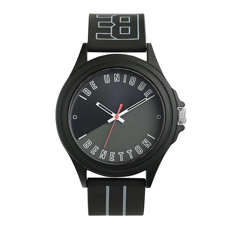 United Colors of Benetton Men Dial & Leather Straps Analogue Watch UWUCG0310