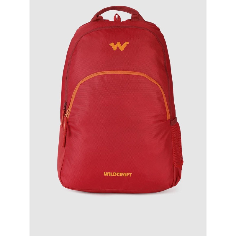 Wildcraft Unisex Red Compact Solid Backpack