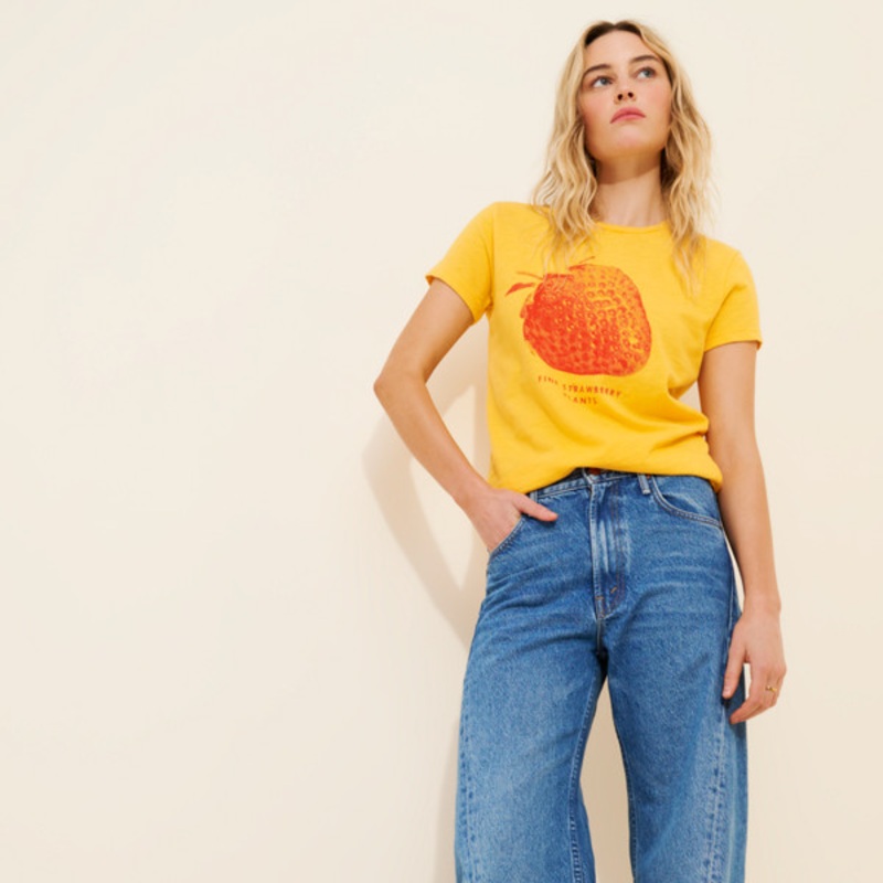The Lemon Twist Flare Leg Jeans