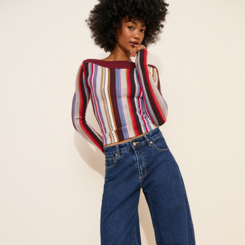 ’95 Tara Barrel Leg Jeans