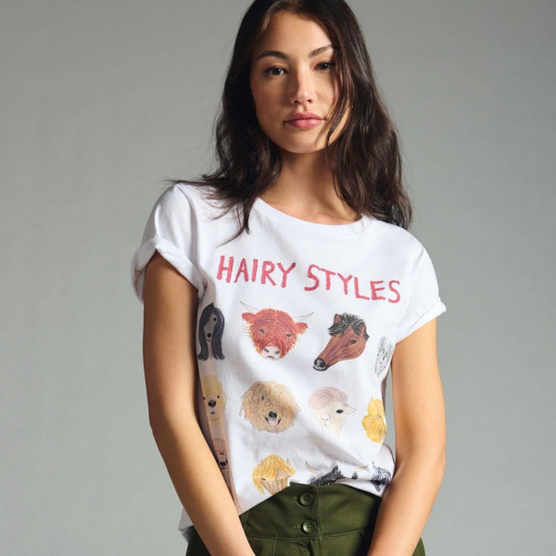Hairy Styles Graphic Tee