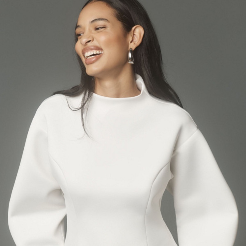 Neoprene Hourglass Pullover