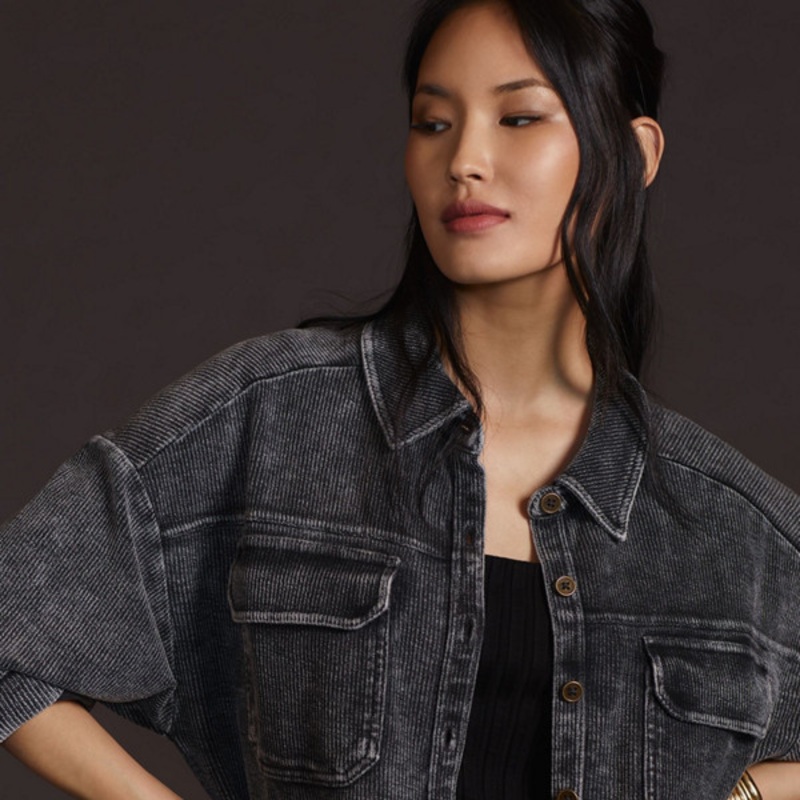 Shrunken Shirt Jacket