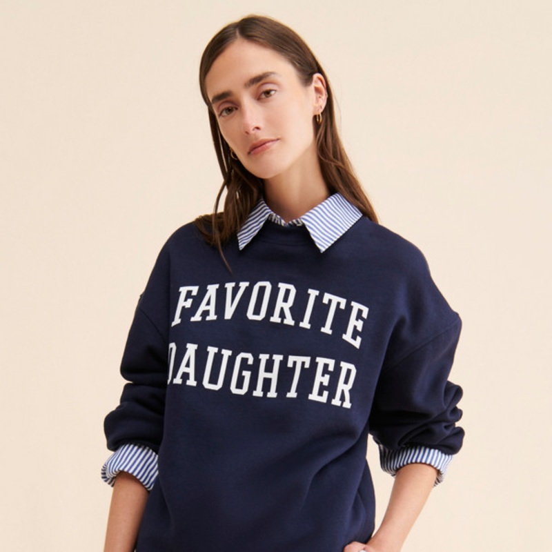 Collegiate Oversized Sweatshirt
