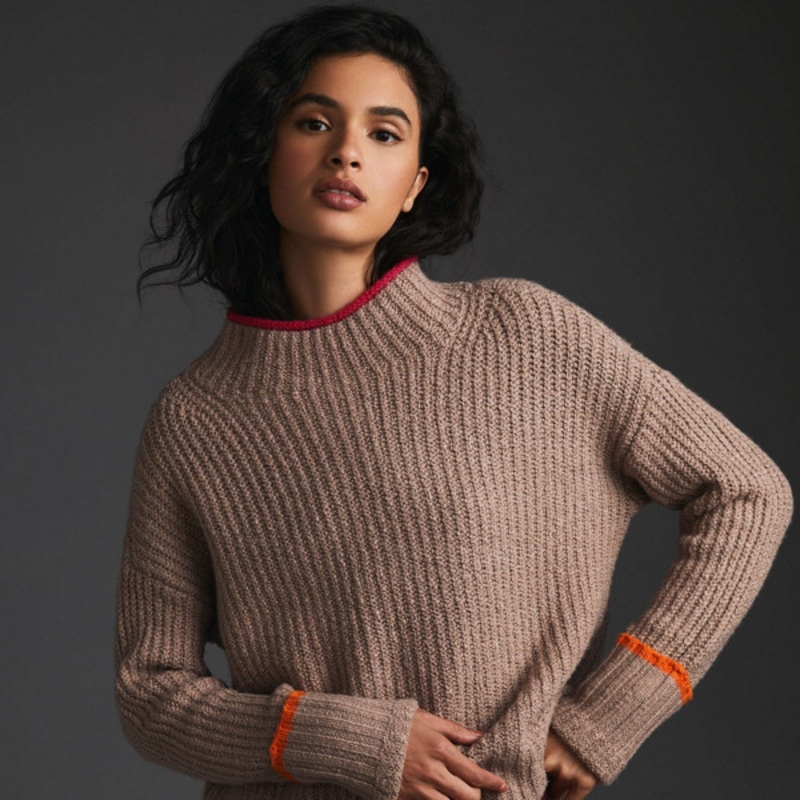Mock Neck Sweater