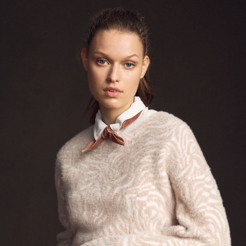 Animal Eyelash Sweater