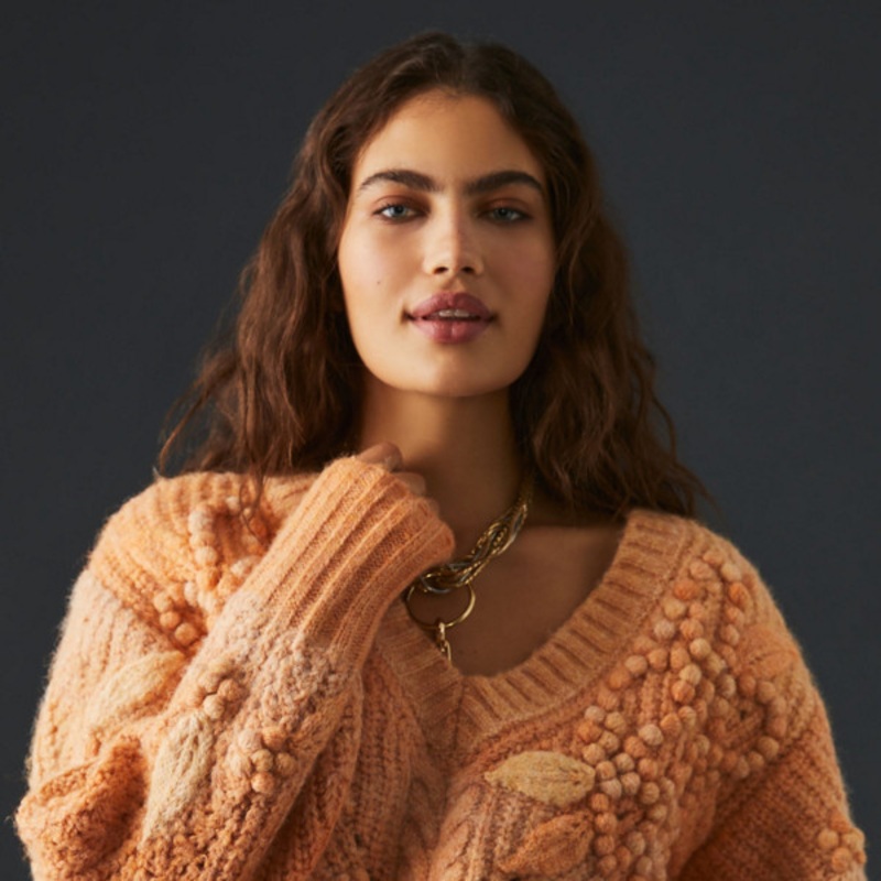 Bauble V-Neck Sweater