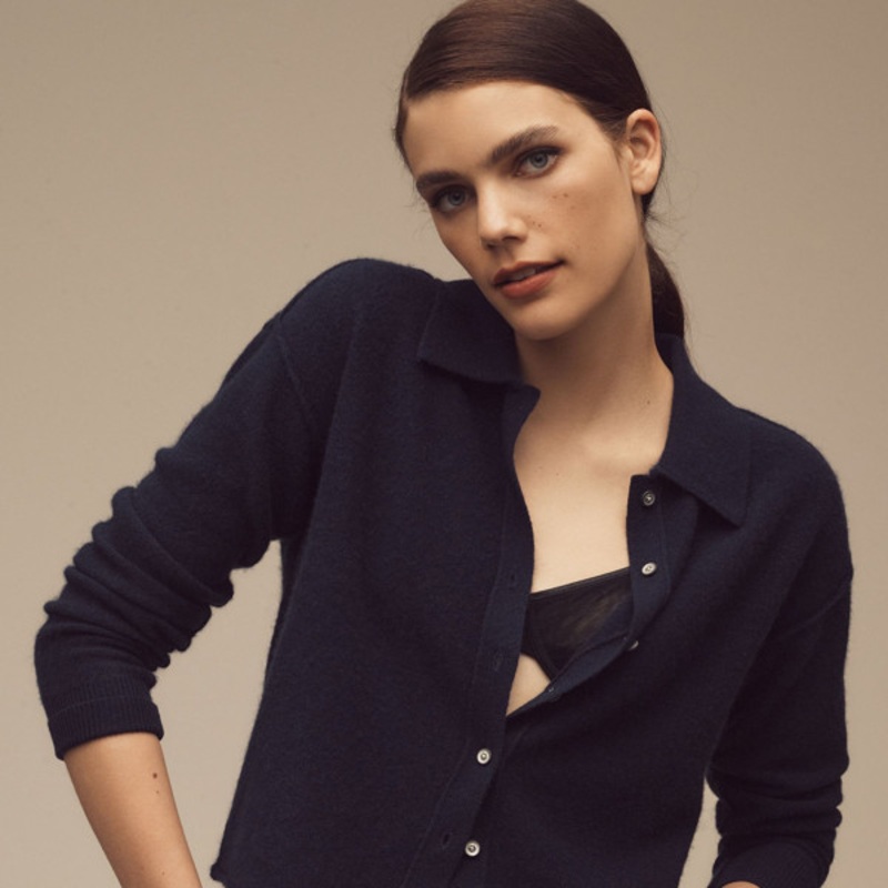 Cashmere Cardigan Sweater