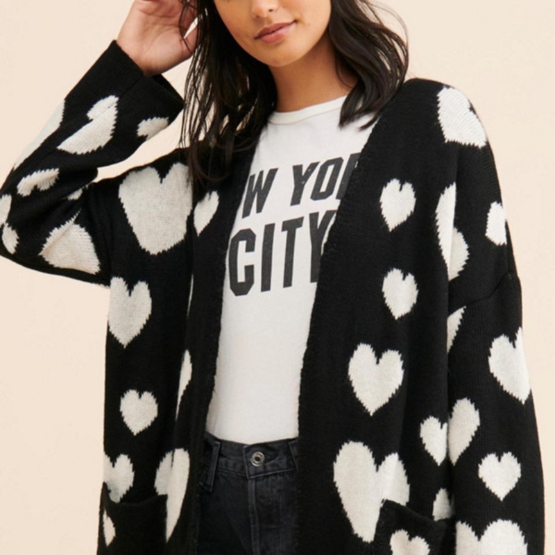 Hearts Cardigan