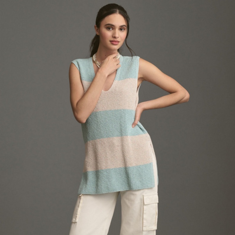 Longline Sweater Vest