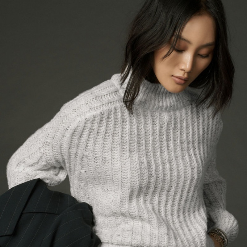 Textured Tunic Sweater