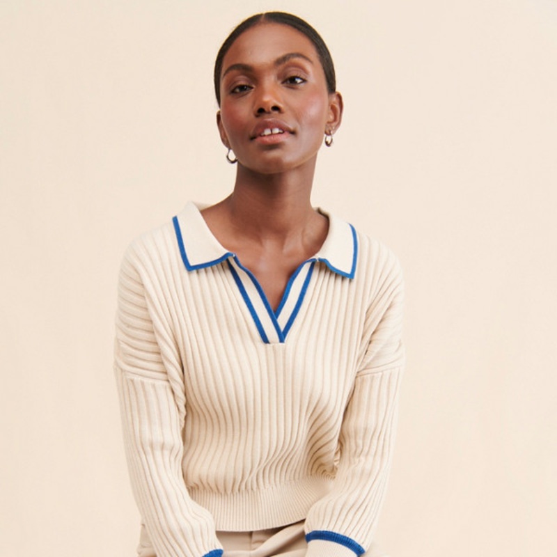 The Atalie Polo Sweater