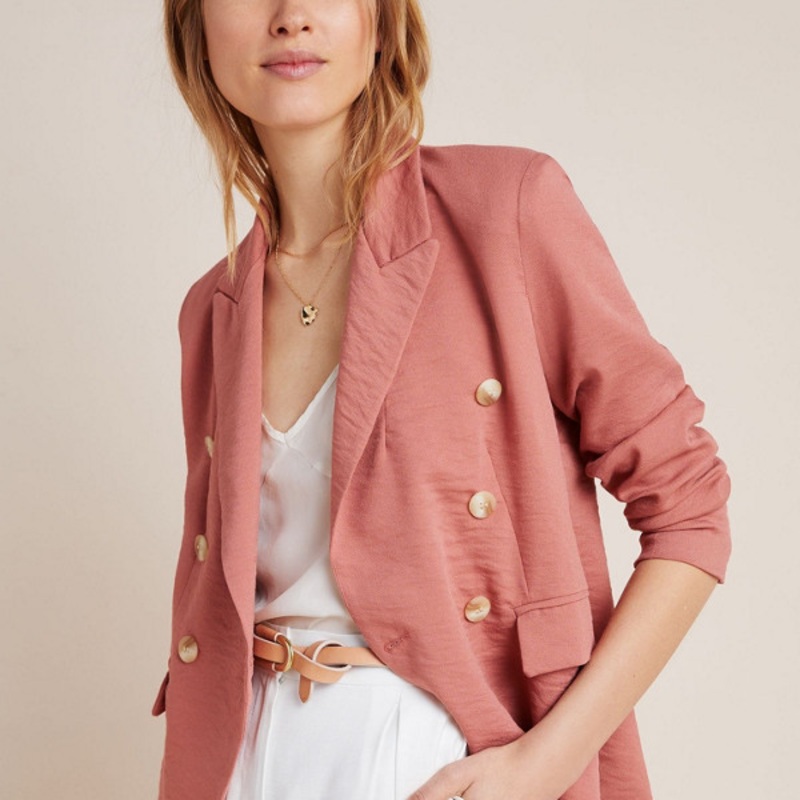 Thea Double-Breasted Blazer