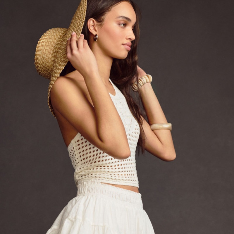 Ruffle Layered Mini Skirt