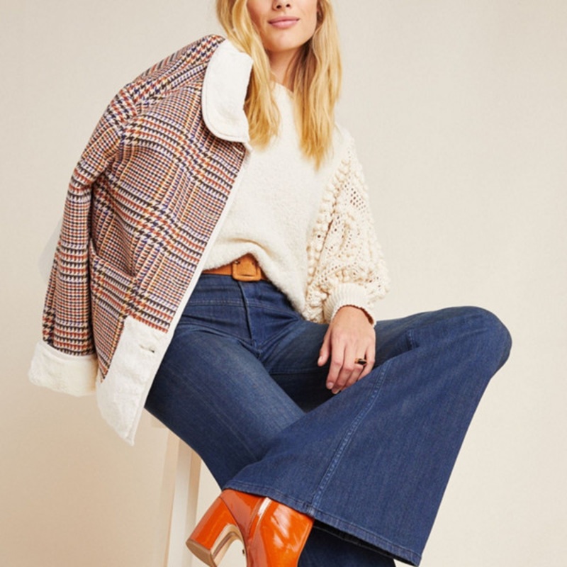 Ultra High-Rise Flare Jeans