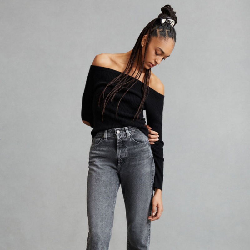 Alexis High-Rise Straight Jeans