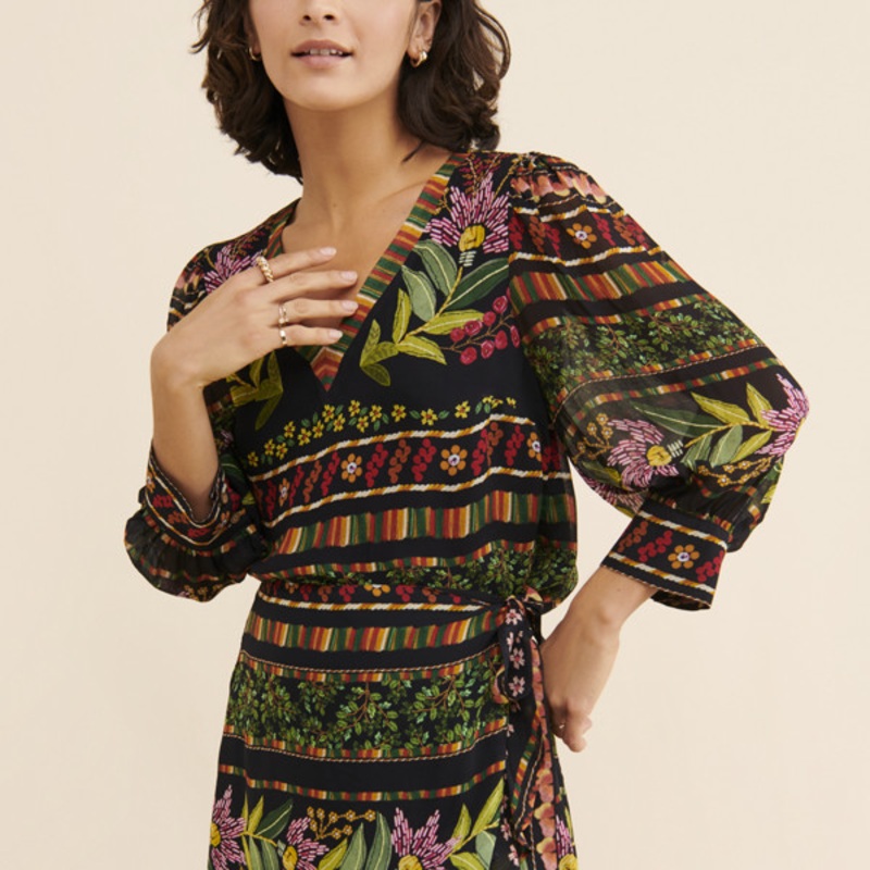 Arya Wrap Mini Skirt