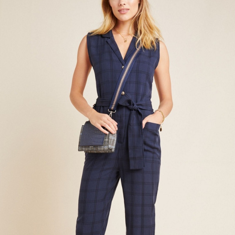 Brielle Plaid Jumpsuit