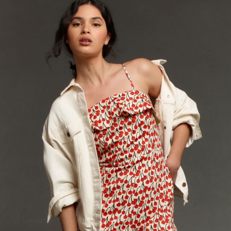 Cherry Sleeveless Romper