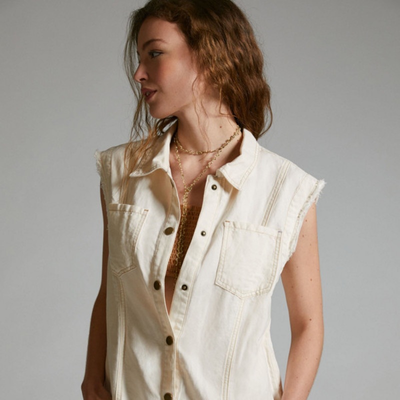 Mechanic Denim Romper