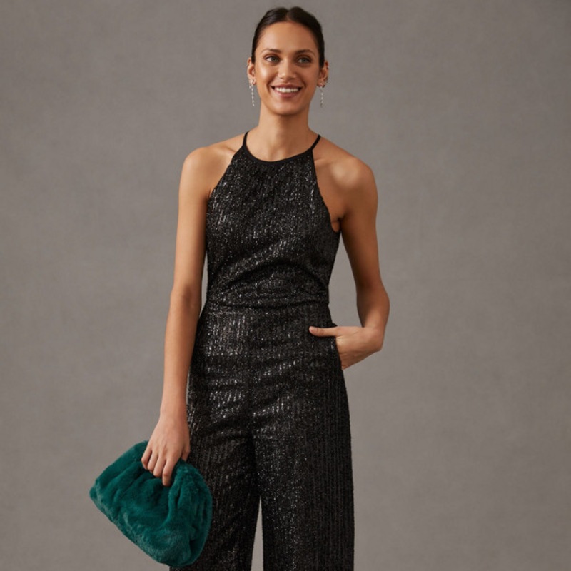 Sequin Disco Jumpsuit