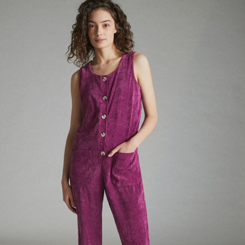 Tesora Corduroy Jumpsuit