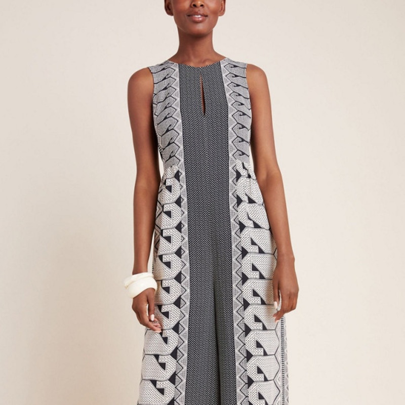 Hayes Geometric Wide-Leg Jumpsuit