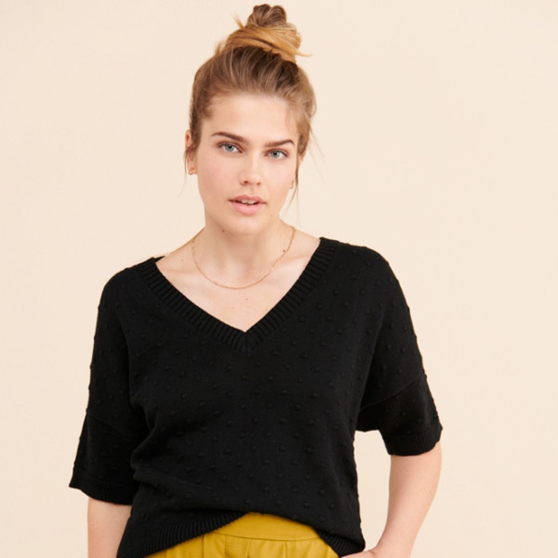 Gigi Sweater Knit Tee