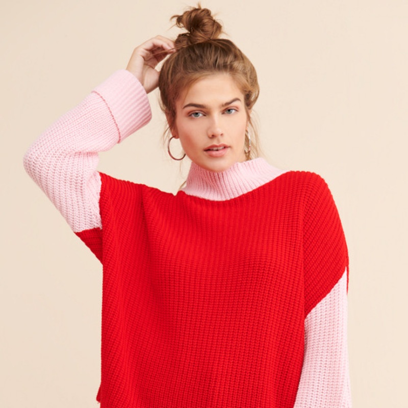 Colorblock Pullover
