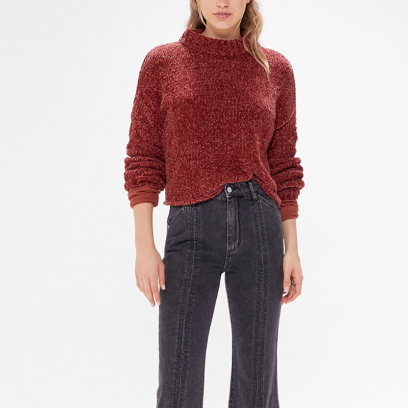 Tati Split Hem Flare Jeans