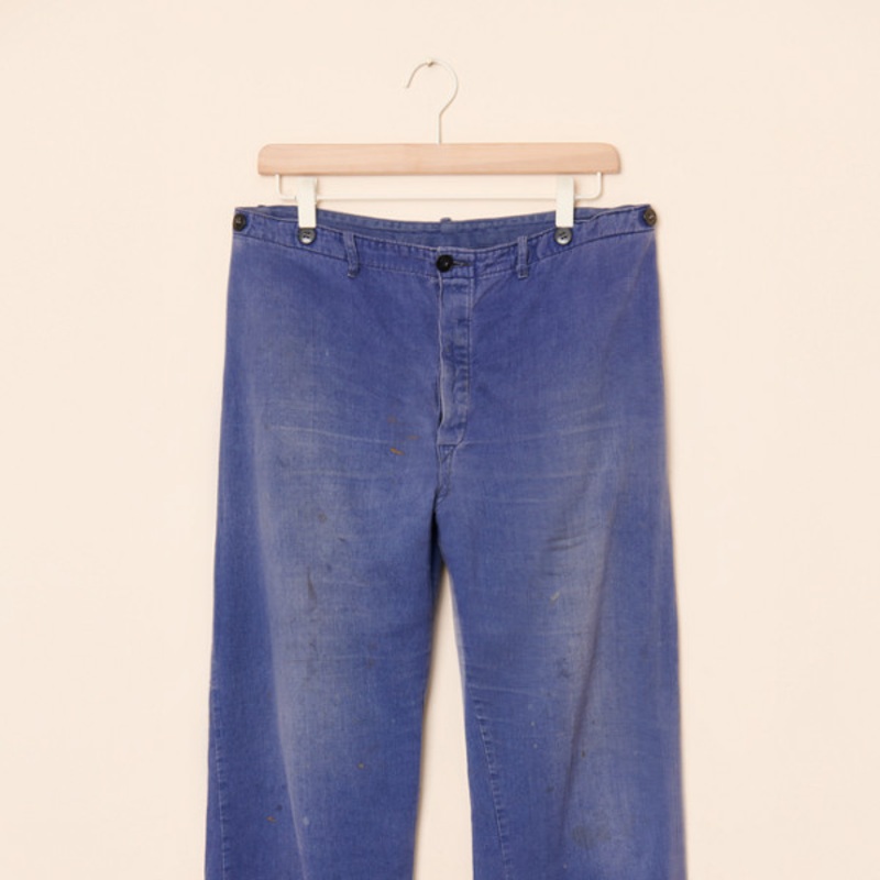 Vintage Paint Splatter French Work Pants
