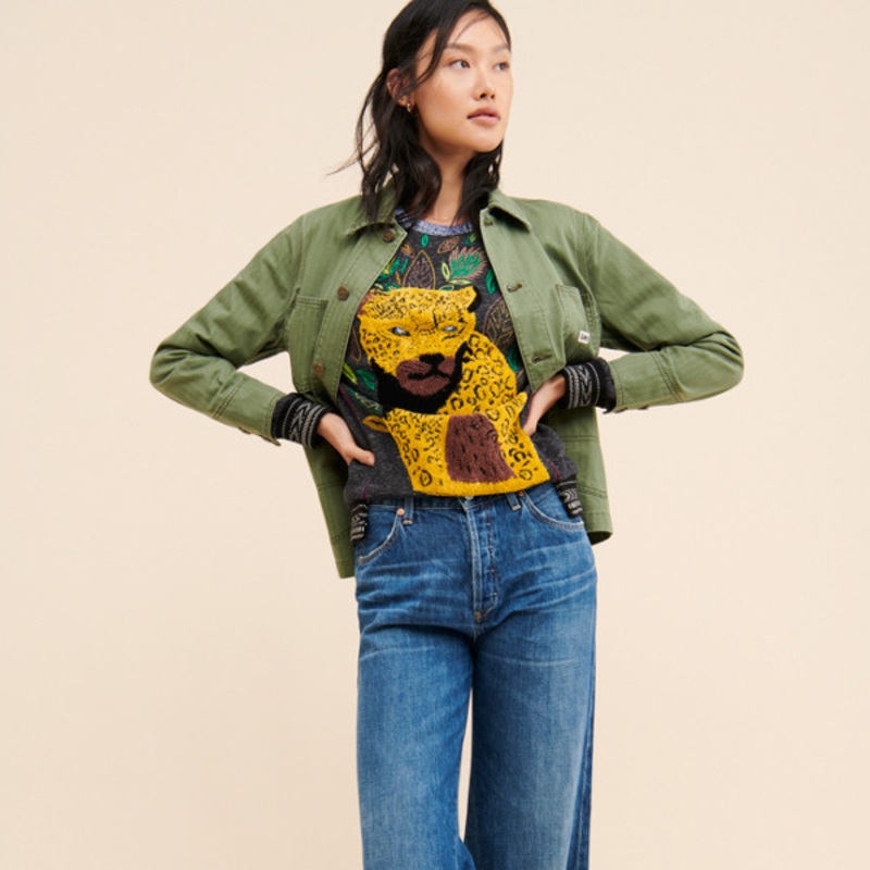 Flavie Wide-Leg Trouser Jeans