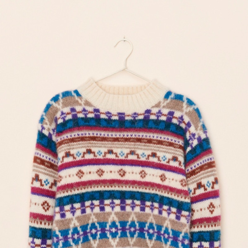 Vintage Ski Fair Isle Sweater